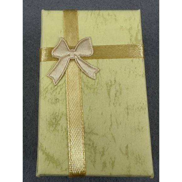 Gold Tone V Wishbone Ring with Cubic Zirconia Accent Fashion Jewelry Size 6 - Picture 10 of 11